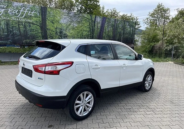 Nissan Qashqai cena 41900 przebieg: 216700, rok produkcji 2014 z Myślenice małe 79